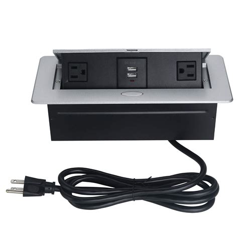 conference room table electrical box|table top pop up box.